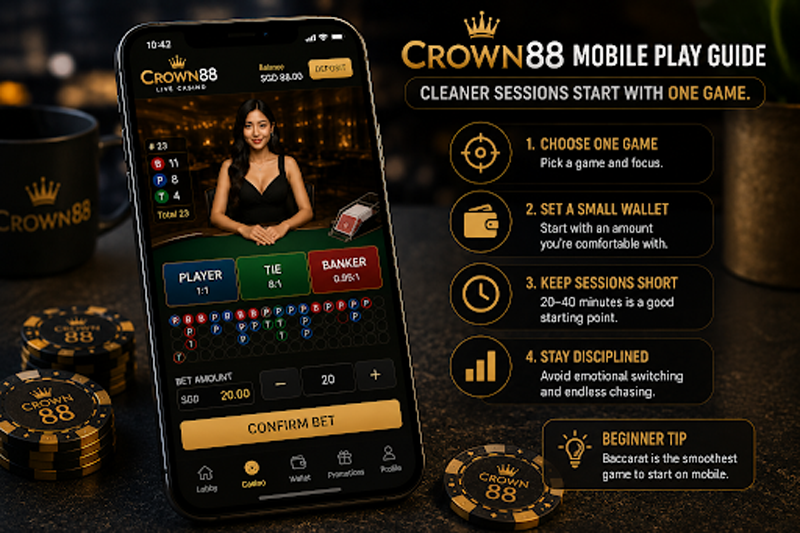 Crown88 App Guide Mobile Play